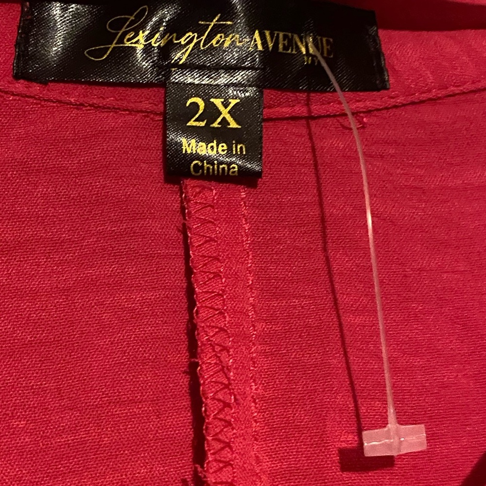 Pink drop shoulder sleeve dress with braided belt NWOT - Picture 5 of 7